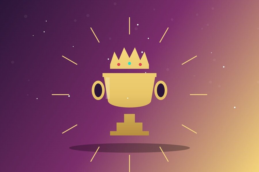 Trophee et couronne or influenceuse France 2026