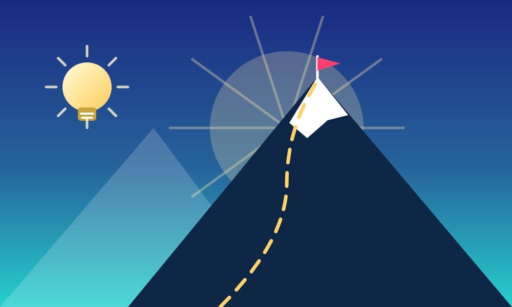 Illustration coaching et développement personnel
