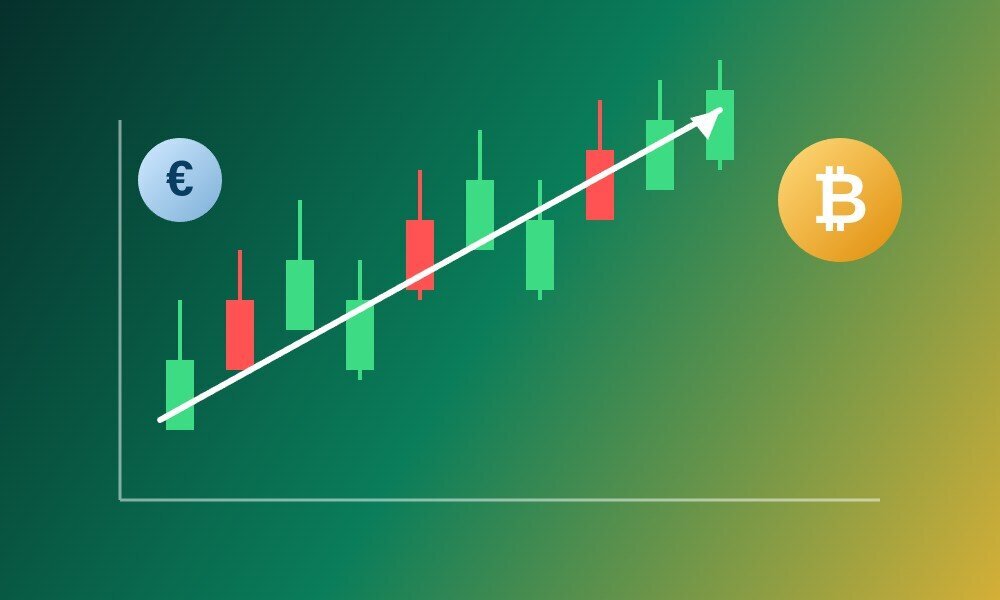 Illustration finance, crypto et argent