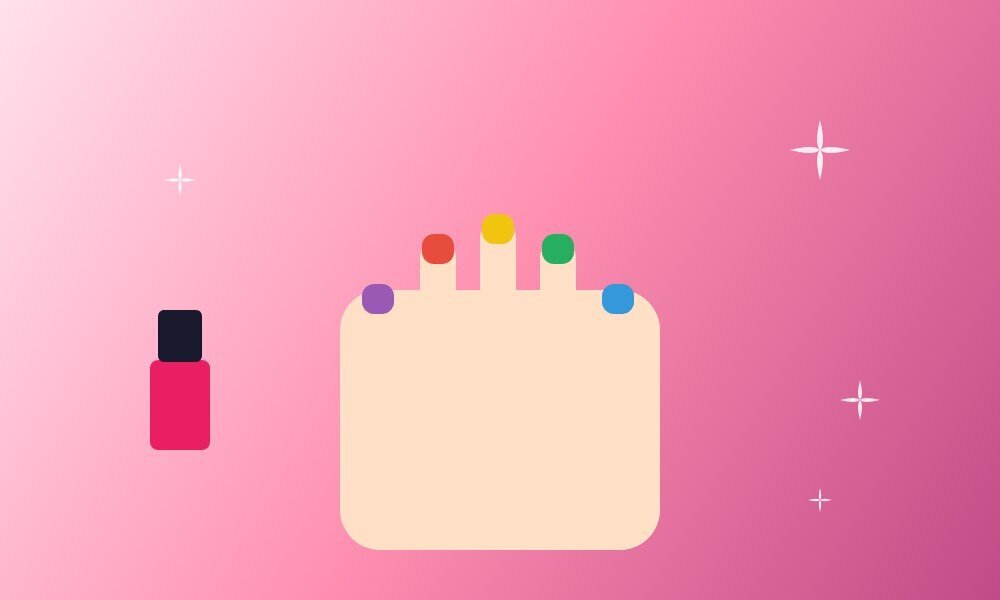 Illustration manucure et nail art